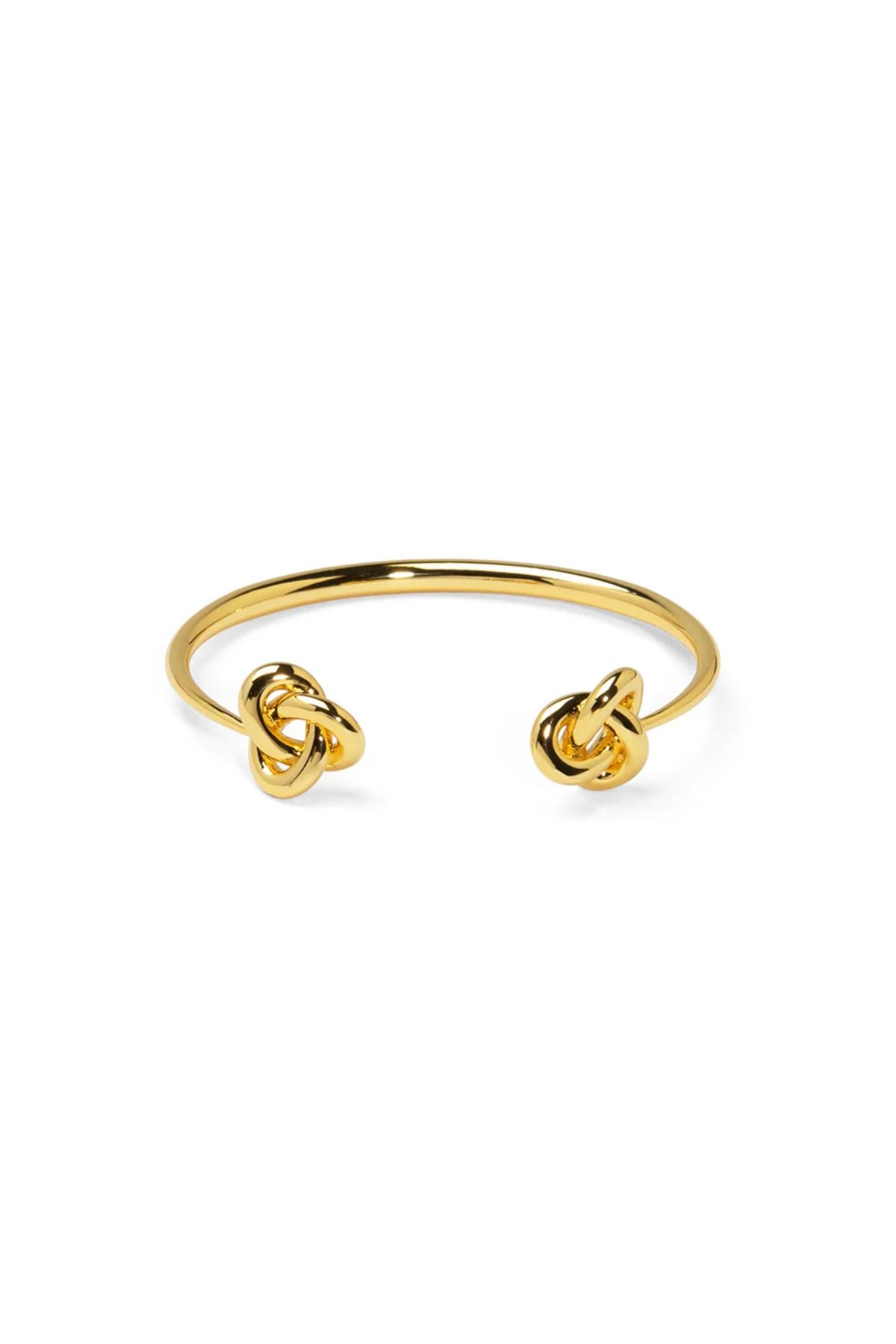 Gold knotted cuff