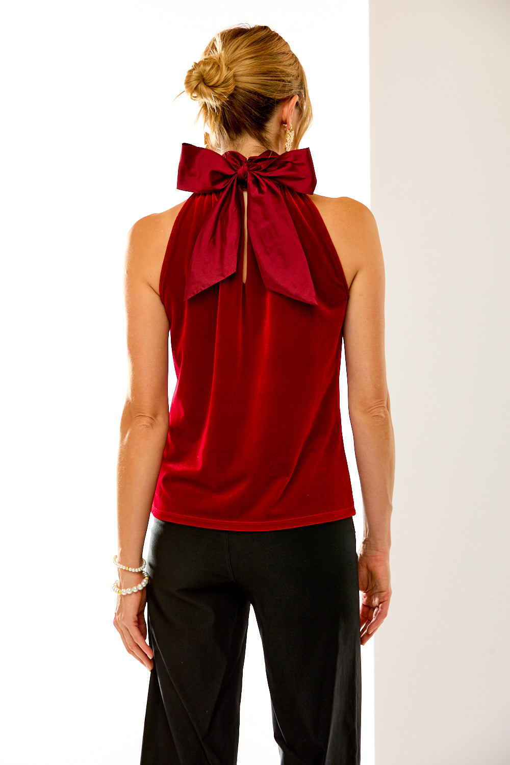 The Mika Top in Red