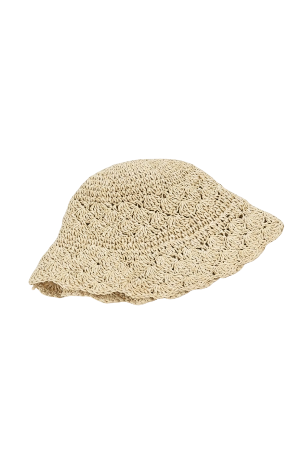 BEACH BUCKET STRAW HAT