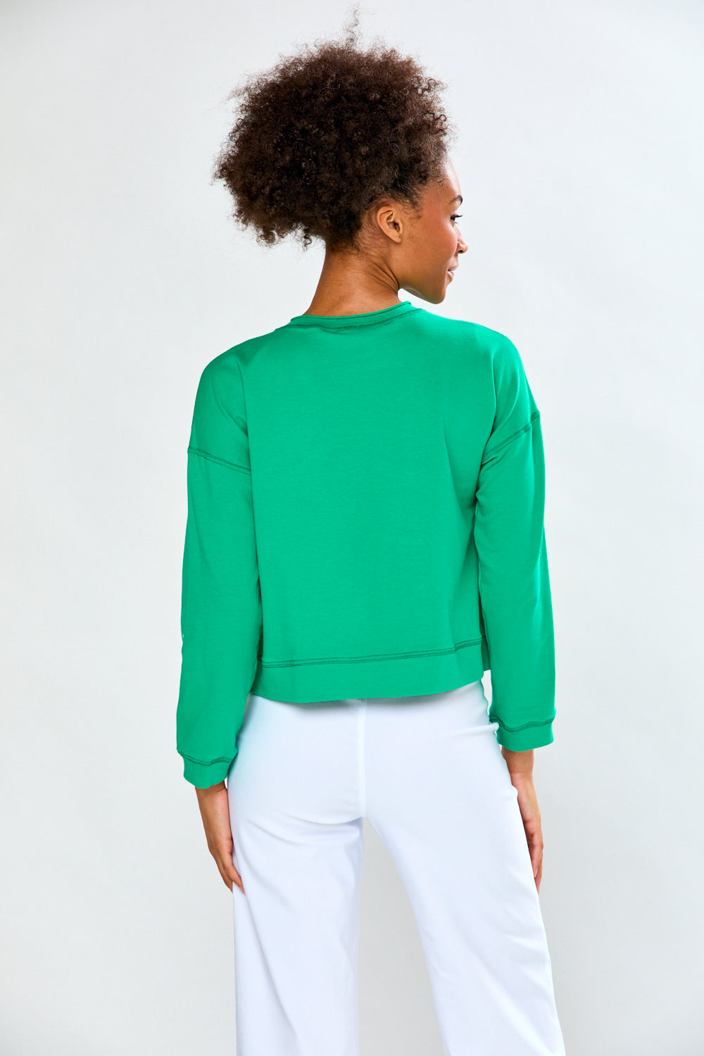 The Piper Top in Green