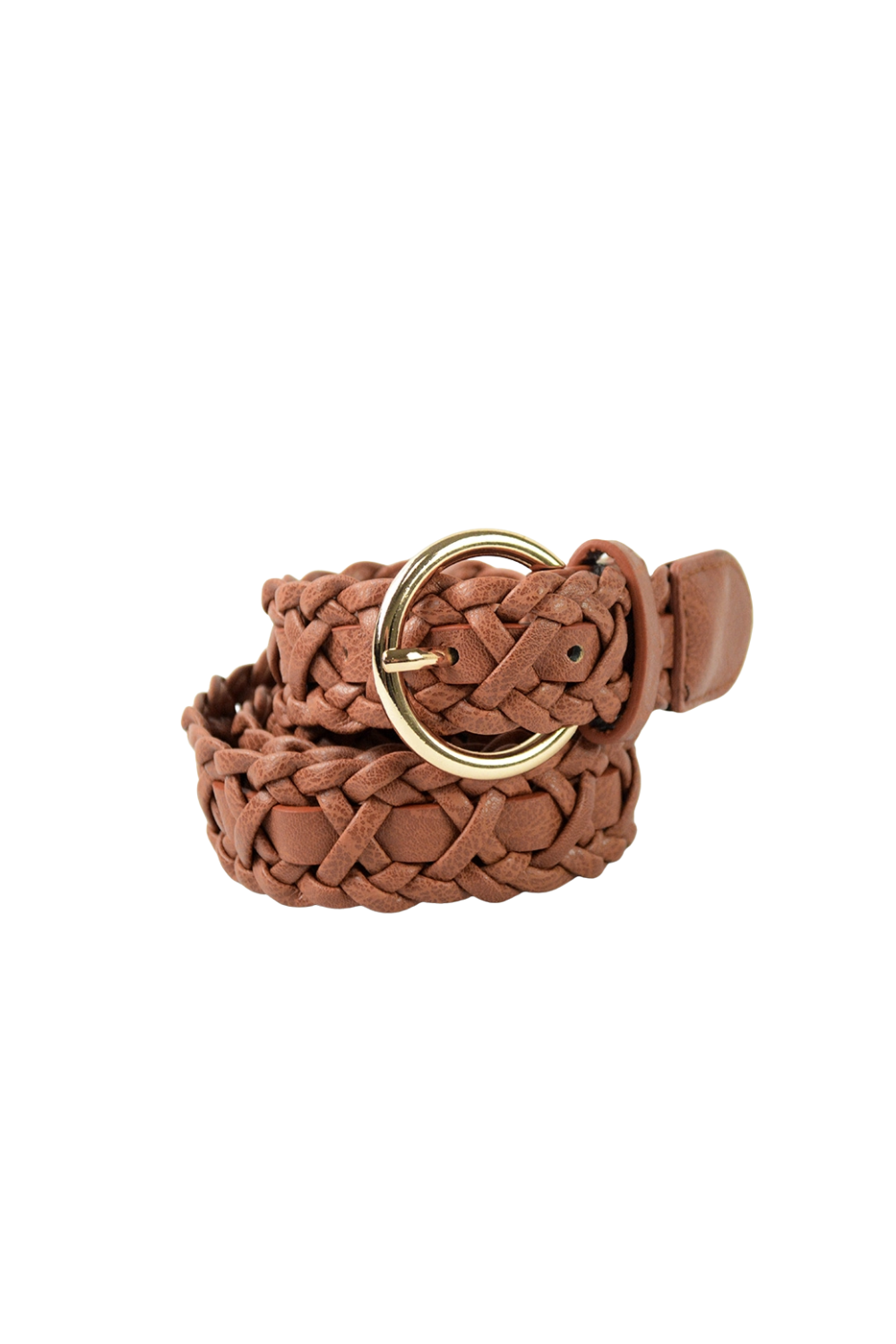 Double Braided Belt with Buckle
