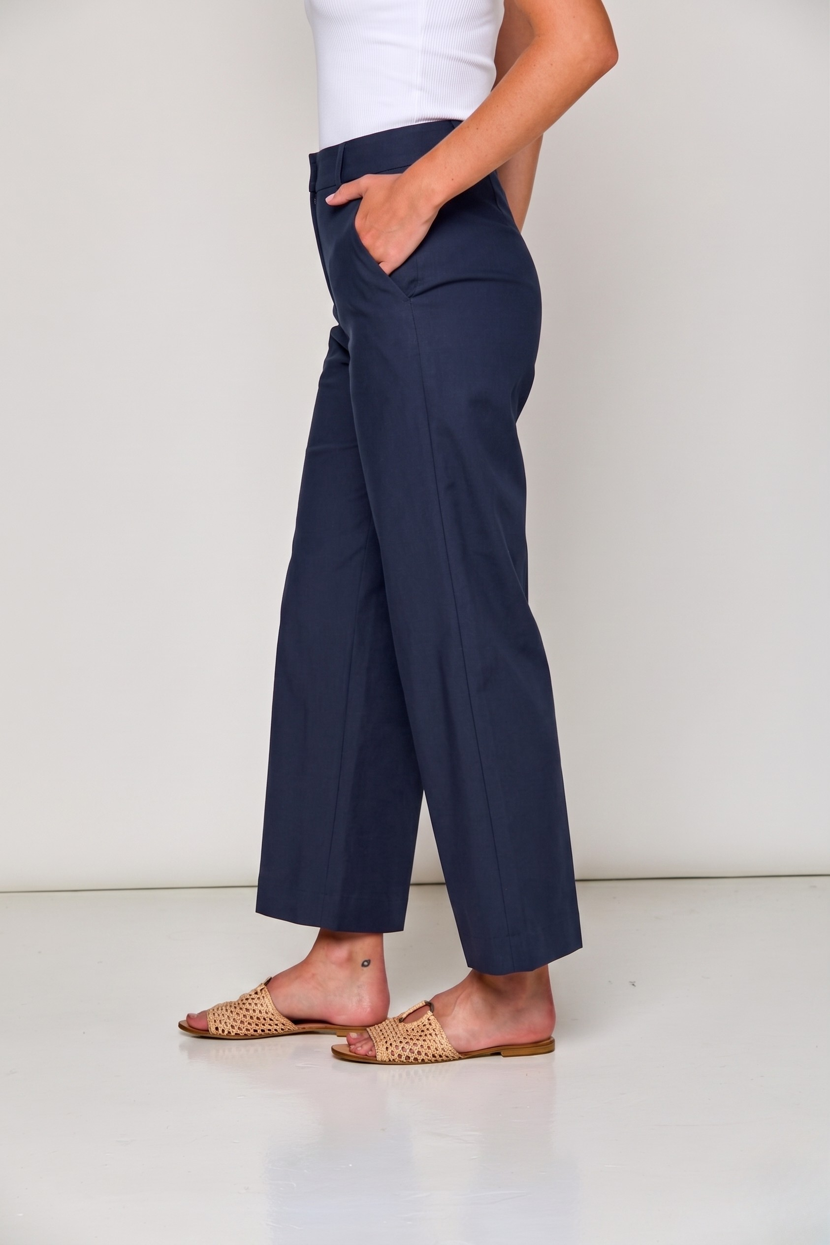 The Willow Pant - Navy