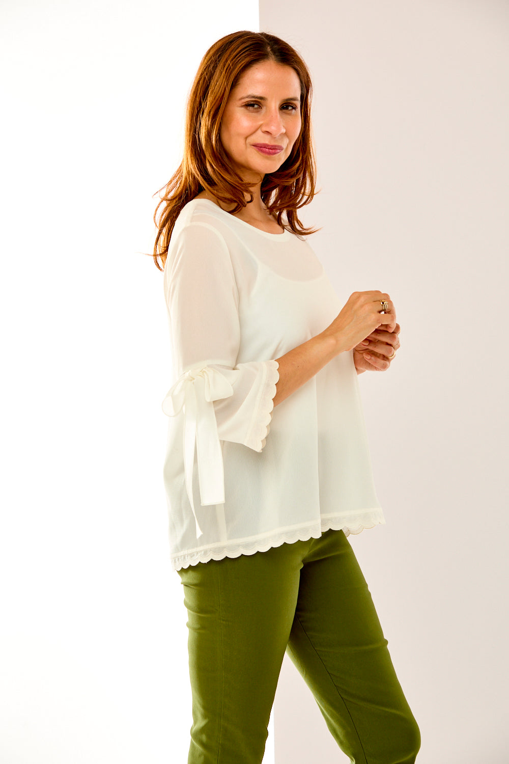 Ivory Blouse