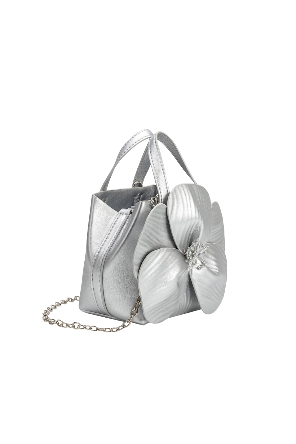 Monroe Flower Top Handle Bag