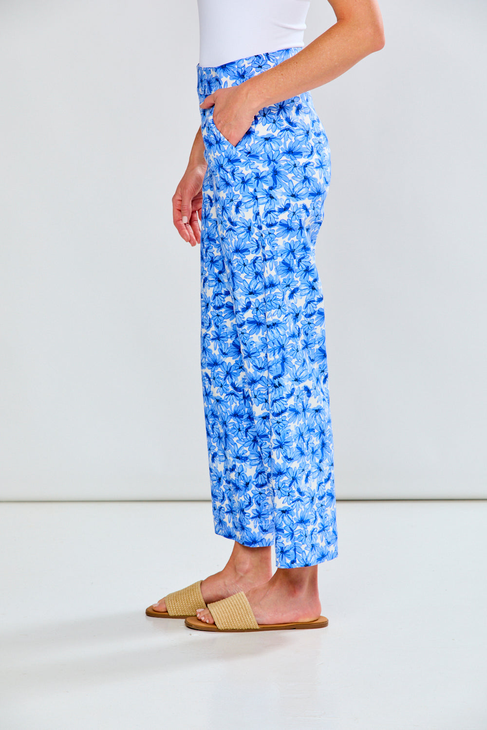 Willow pant with daisy print
