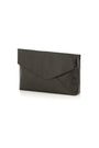 Black envelope clutch