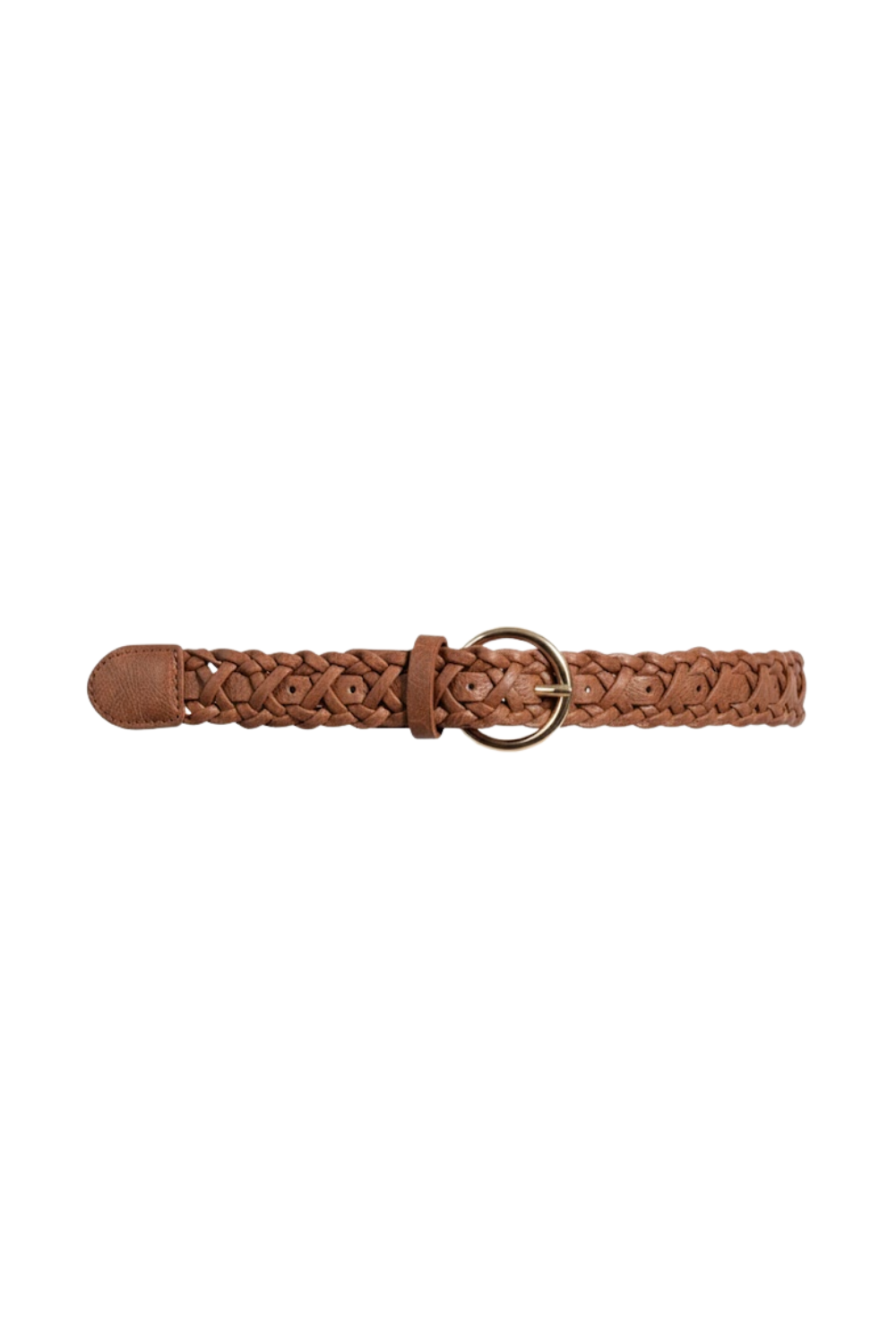 Double Braided Belt with Buckle