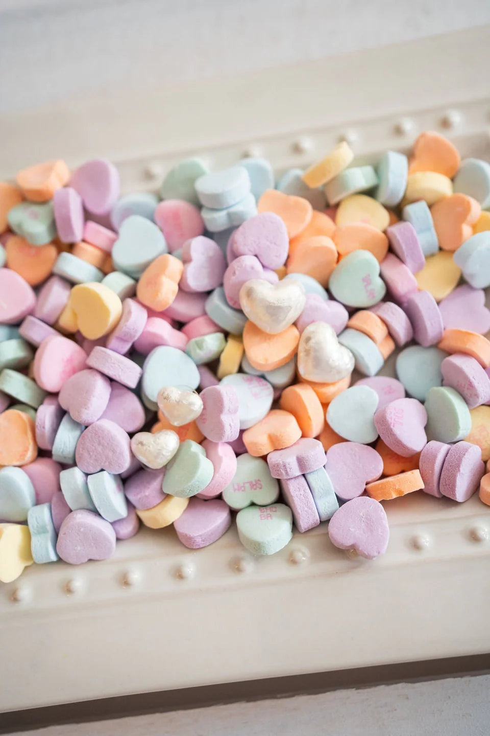 The Lainey Pearl Heart Studs