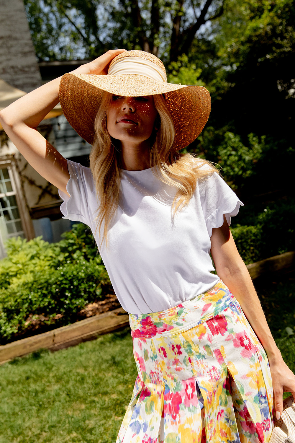 The Marcie Top in White