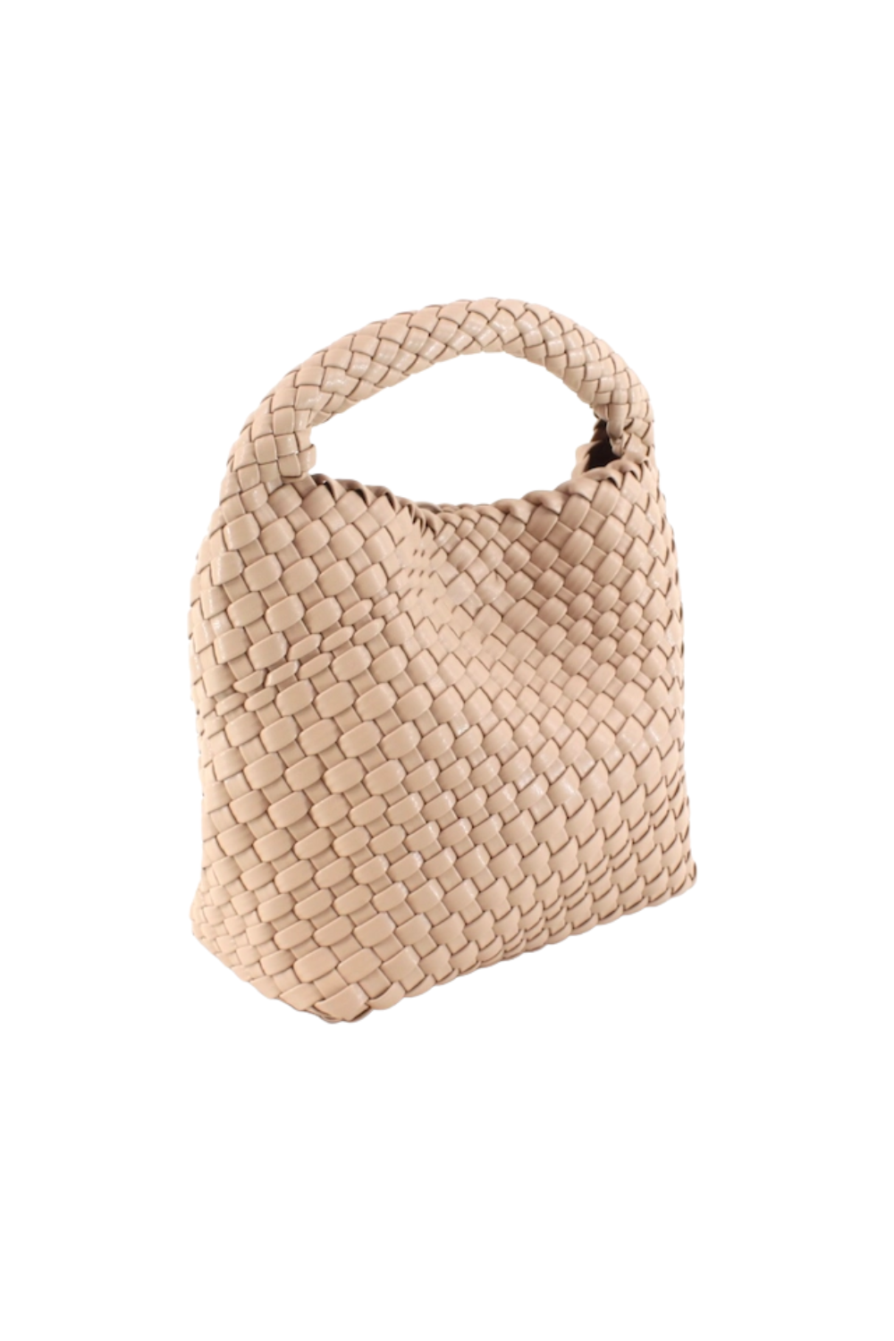 Medium Woven Hobo Bag