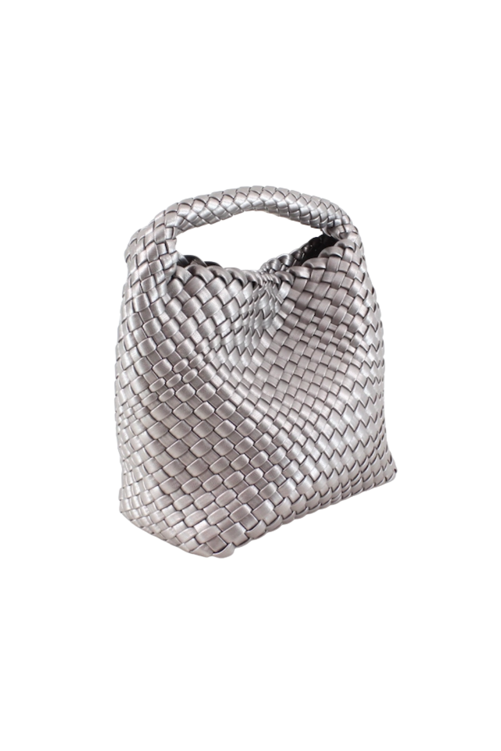 Medium Woven Hobo Bag