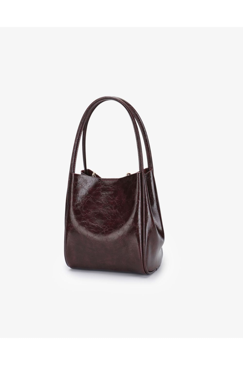 Oxblood hollace tote