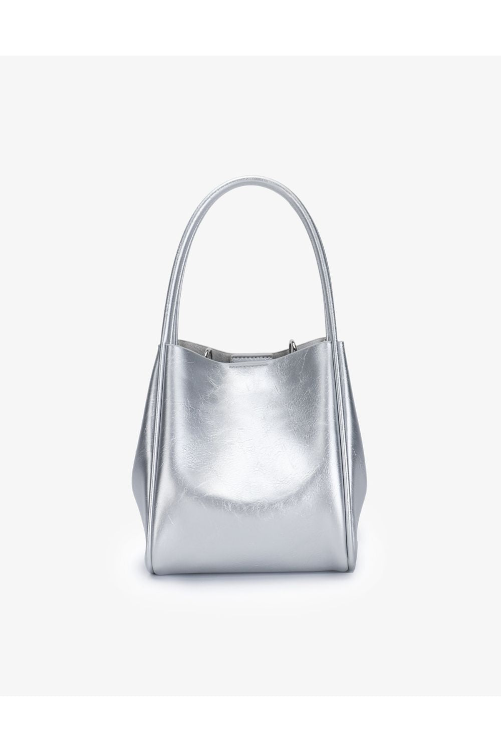 Silver hollace tote