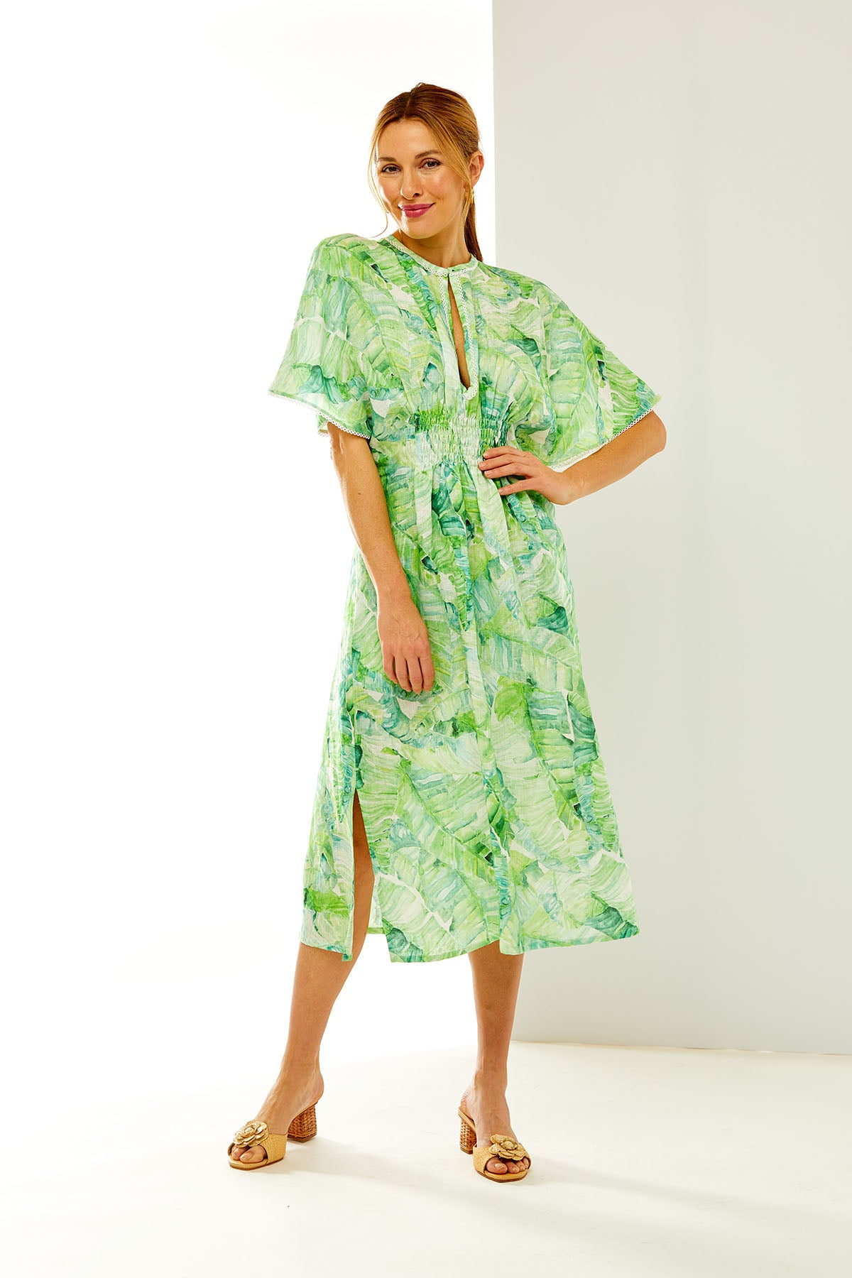 Woman in caftan